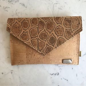 A Corticeira Cork Clutch, Shoulder, Crossbody Handbag